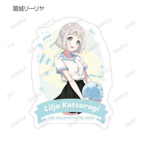 『学園アイドルマスター』描き下ろし ボウリングシャツver. トレーディングダイカットステッカー(単位/BOX)