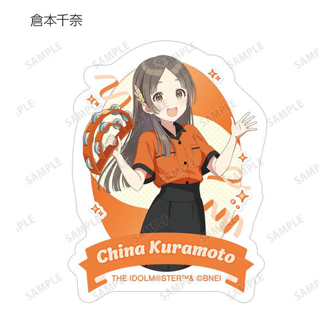 『学園アイドルマスター』描き下ろし ボウリングシャツver. トレーディングダイカットステッカー(単位/BOX)