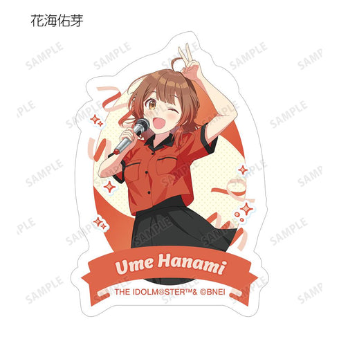 『学園アイドルマスター』描き下ろし ボウリングシャツver. トレーディングダイカットステッカー(単位/BOX)