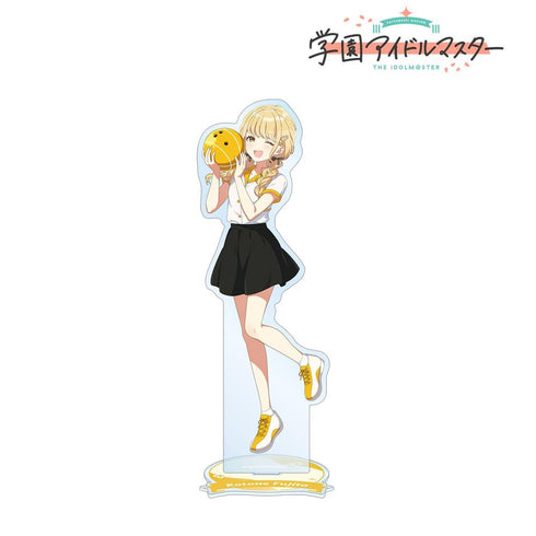 『学園アイドルマスター』描き下ろし 藤田ことね ボウリングシャツver. 特大アクリルスタンド【202604再販】