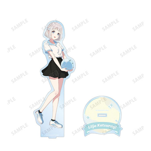 『学園アイドルマスター』描き下ろし 葛城リーリヤ ボウリングシャツver. 特大アクリルスタンド