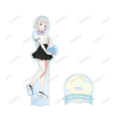 『学園アイドルマスター』描き下ろし 葛城リーリヤ ボウリングシャツver. 特大アクリルスタンド【202604再販】