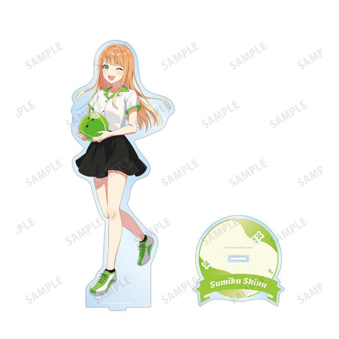 『学園アイドルマスター』描き下ろし 紫雲清夏 ボウリングシャツver. 特大アクリルスタンド【202604再販】