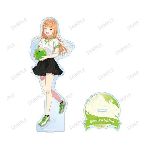 『学園アイドルマスター』描き下ろし 紫雲清夏 ボウリングシャツver. 特大アクリルスタンド