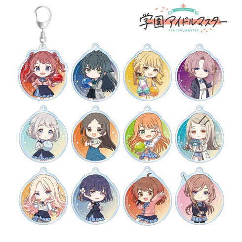 『学園アイドルマスター』トレーディング ちびキャラ 放課後のお出かけver. アクリルキーホルダー(単位/BOX)【202604再販】