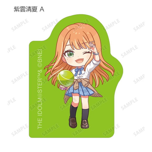 『学園アイドルマスター』集合 ちびキャラ 放課後のお出かけver. フレークシール