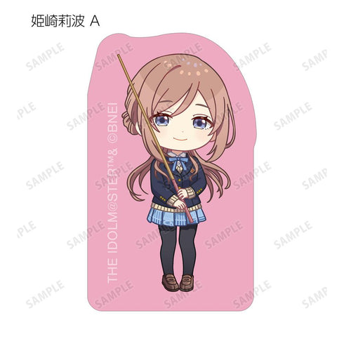 『学園アイドルマスター』集合 ちびキャラ 放課後のお出かけver. フレークシール