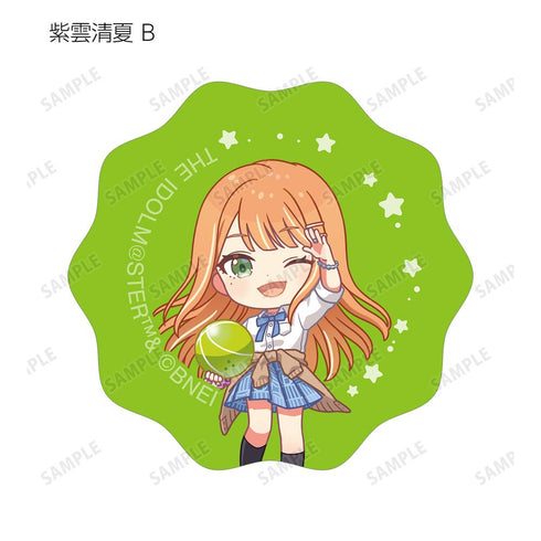 『学園アイドルマスター』集合 ちびキャラ 放課後のお出かけver. フレークシール