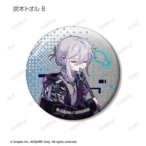 『Hookah Haze』トレーディンググリッター缶バッジ(単位/BOX)