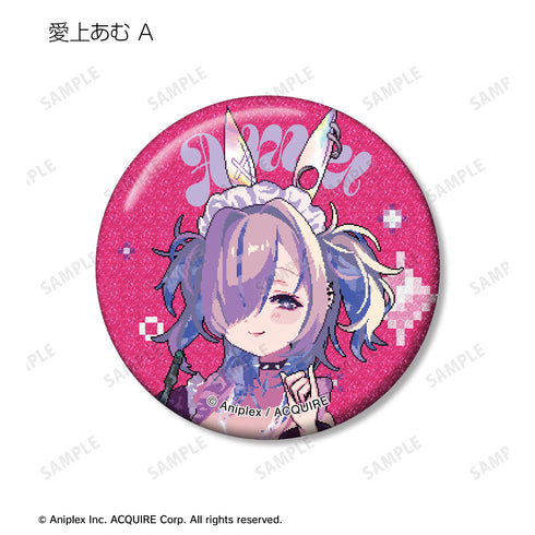 『Hookah Haze』トレーディンググリッター缶バッジ(単位/BOX)