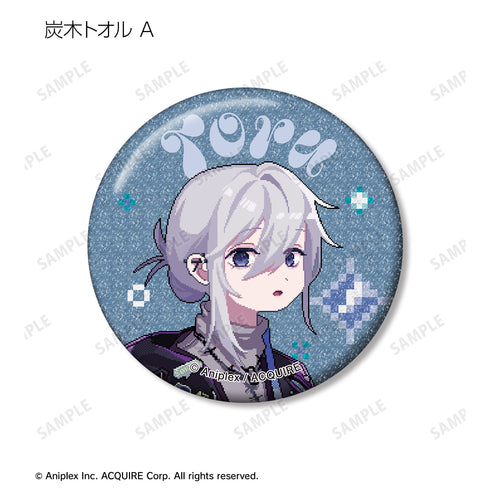 『Hookah Haze』トレーディンググリッター缶バッジ(単位/BOX)