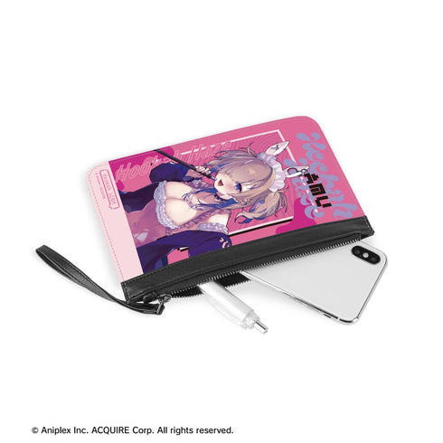 『Hookah Haze』愛上あむ PUレザーフラットポーチ