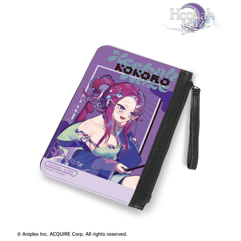 『Hookah Haze』明月院こころ PUレザーフラットポーチ