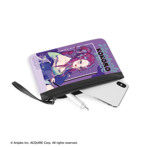 『Hookah Haze』明月院こころ PUレザーフラットポーチ