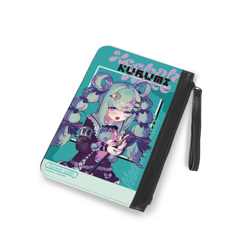 『Hookah Haze』古森くるみ PUレザーフラットポーチ