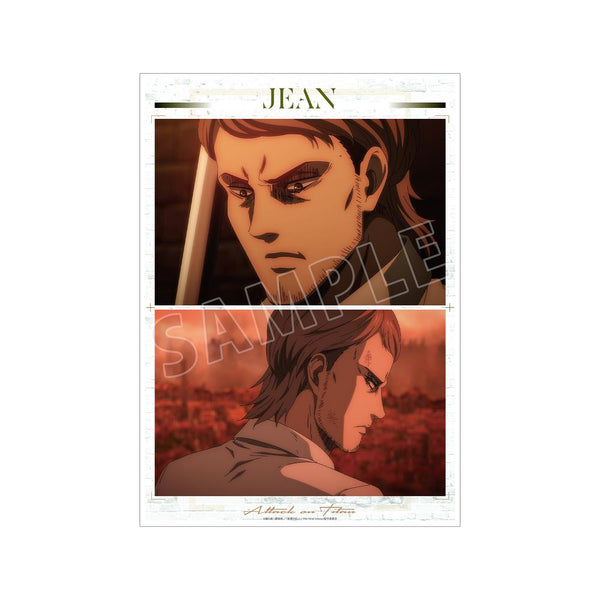 『進撃の巨人』ジャン 場面写A3マット加工ポスター vol.4【202511再販】