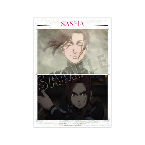 『進撃の巨人』サシャ 場面写A3マット加工ポスター vol.4