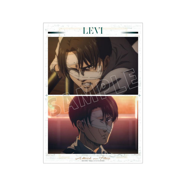 『進撃の巨人』リヴァイ 場面写A3マット加工ポスター vol.4【202511再販】