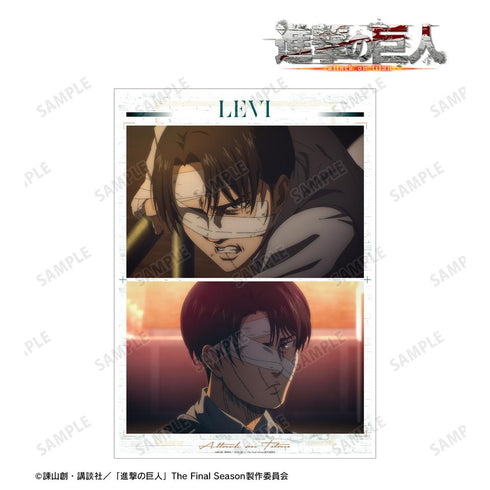 『進撃の巨人』リヴァイ 場面写A3マット加工ポスター vol.4【202511再販】