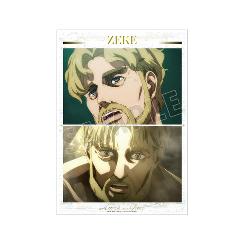 『進撃の巨人』ジーク 場面写A3マット加工ポスター vol.4【202511再販】