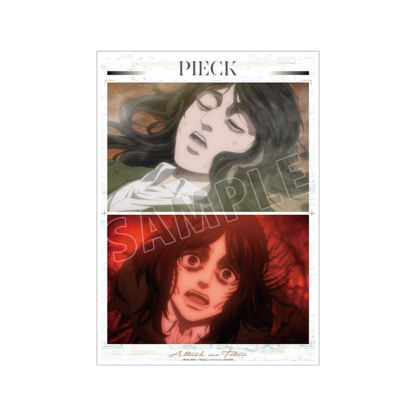 『進撃の巨人』ピーク 場面写A3マット加工ポスター vol.4【202511再販】