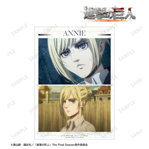 『進撃の巨人』アニ 場面写A3マット加工ポスター vol.4【202511再販】