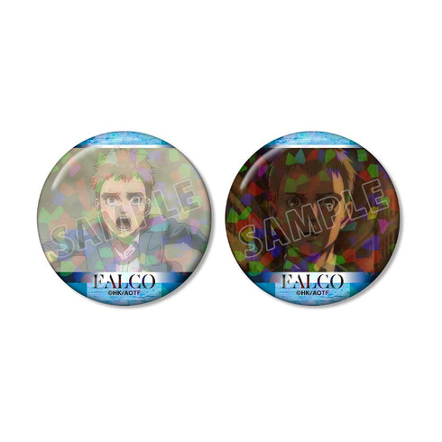 『進撃の巨人』ファルコ 場面写ホログラム缶バッジ2個セット【202511再販】