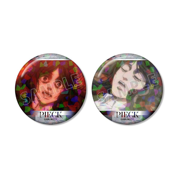 『進撃の巨人』ピーク 場面写ホログラム缶バッジ2個セット【202511再販】