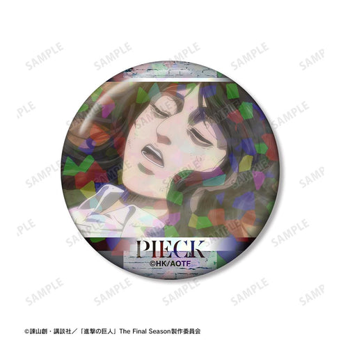 『進撃の巨人』ピーク 場面写ホログラム缶バッジ2個セット【202511再販】