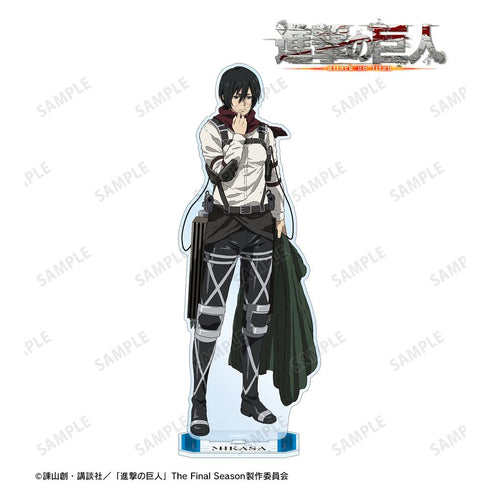 『進撃の巨人』ミカサ 特大アクリルスタンド【202511再販】