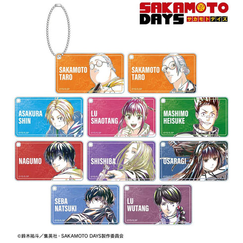 『SAKAMOTO DAYS』トレーディング Ani-Art スクエアアクリルキーホルダー(単位/BOX)【202608再販】