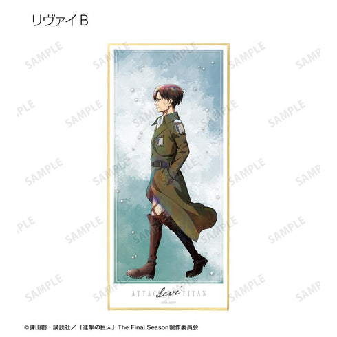 『進撃の巨人』描き下ろし 冬の歩みver. トレーディングスタンド付き色紙(単位/BOX)【202511再販】