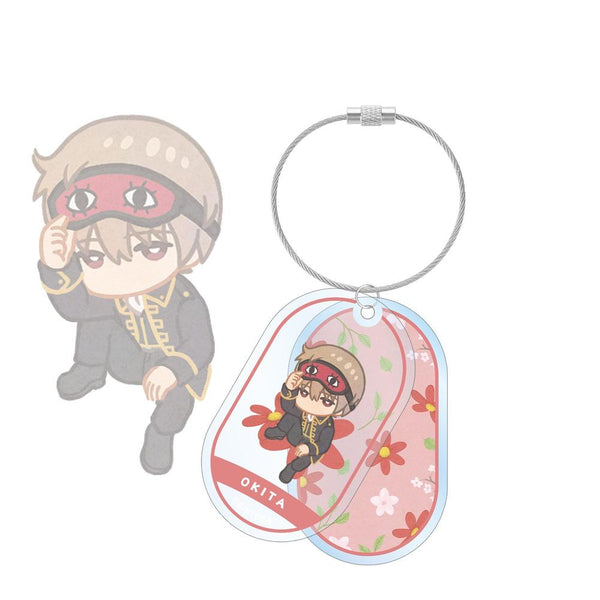 『銀魂』沖田総悟 Botania 2連ワイヤーBIGアクリルキーホルダー【202603再販】