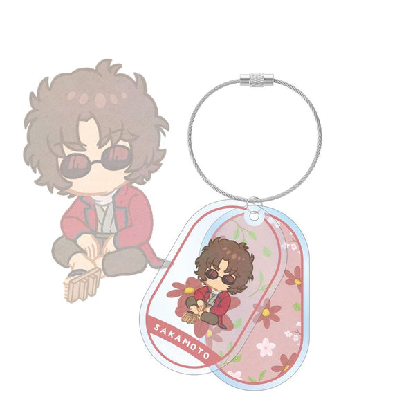 《銀魂》坂本辰馬 Botania 雙連線 BIG 壓克力鑰匙圈【202603 再版】