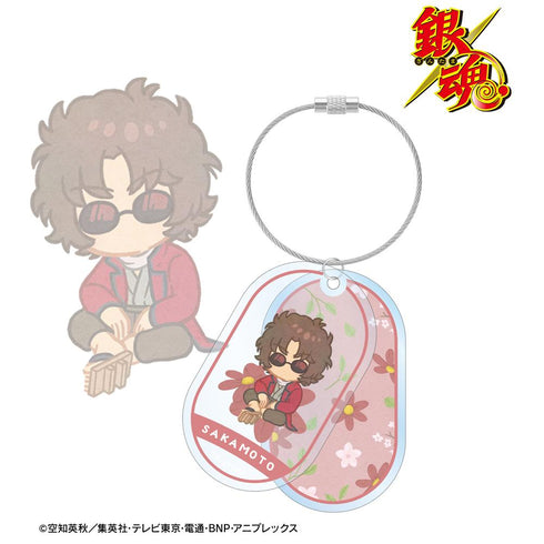 『銀魂』坂本辰馬 Botania 2連ワイヤーBIGアクリルキーホルダー