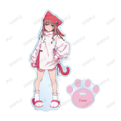 『グリッドマンユニバース』描き下ろし 南 夢芽 猫の着ぐるみver. 特大アクリルスタンド【202607再販】