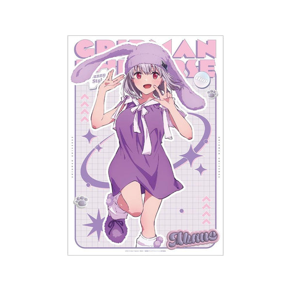 『グリッドマンユニバース』描き下ろし 新条アカネ うさぎの着ぐるみver. A3マット加工ポスター【202607再販】