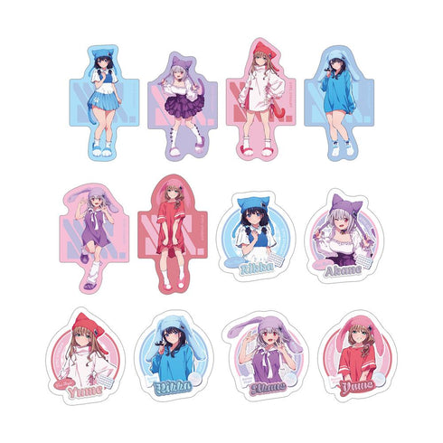 『グリッドマン ユニバース』描き下ろし 動物着ぐるみver. トレーディングダイカットステッカー(単位/BOX)