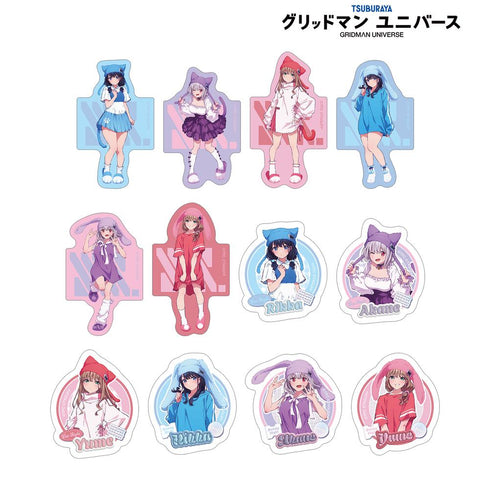 『グリッドマン ユニバース』描き下ろし 動物着ぐるみver. トレーディングダイカットステッカー(単位/BOX)