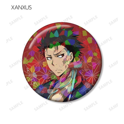 『家庭教師ヒットマンREBORN!』描き下ろし 和服ver. トレーディングホログラム缶バッジ(単位/BOX)【202603再販】