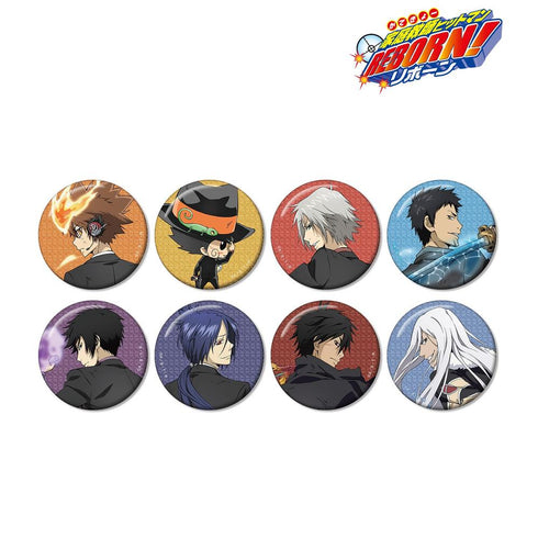 《家庭教师Hitman REBORN!》全新绘制 战斗背影版 闪粉收藏徽章(单位/盒)【202607再版】