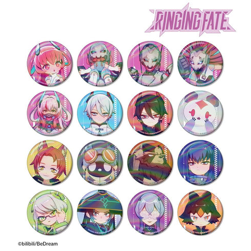 『RINGING FATE』トレーディングオーロラ缶バッジ(単位/BOX)