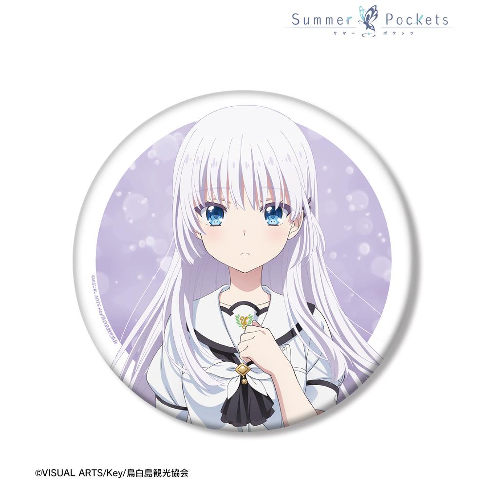 Summer Pockets サマポケ アトレ秋葉原 缶バッジ 鳴瀬しろは