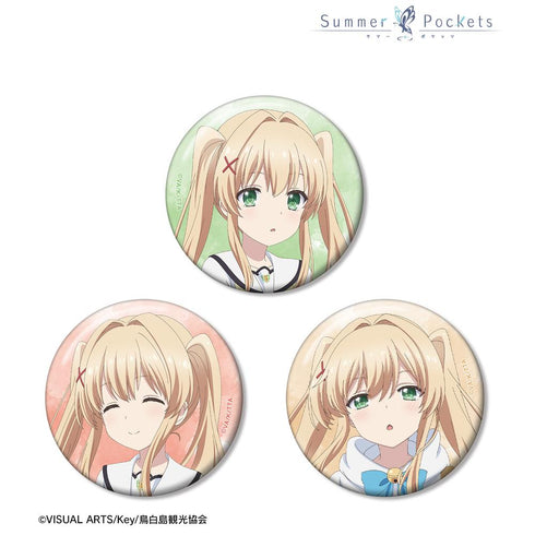 『Summer Pockets』紬ヴェンダース 缶バッジ3個セット【202511再販】