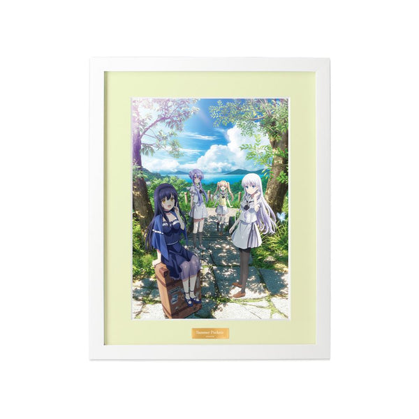 『Summer Pockets』キービジュアル キャラファイングラフ