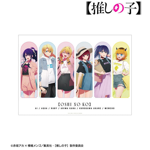 『【推しの子】』【推しの子】 描き下ろし 集合 ショッピングver. A3マット加工ポスター【202606再販】