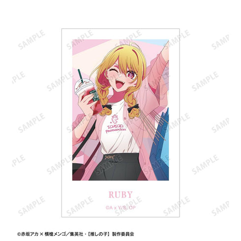 『【推しの子】』【推しの子】 描き下ろし ルビー ショッピングver. インスタントカメラ風イラストカード2枚セット