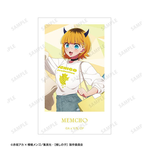『【推しの子】』【推しの子】 描き下ろし MEMちょ ショッピングver. インスタントカメラ風イラストカード2枚セット