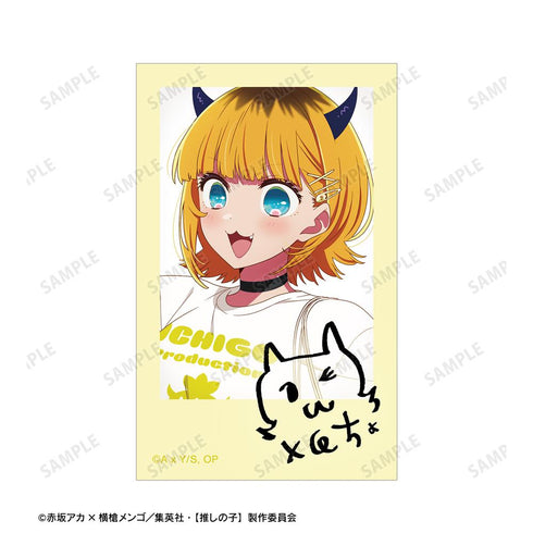 『【推しの子】』【推しの子】 描き下ろし MEMちょ ショッピングver. インスタントカメラ風イラストカード2枚セット
