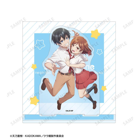 『クラスの大嫌いな女子と結婚することになった。』北条才人&桜森朱音 イラストカード付き両面アクリルスタンド